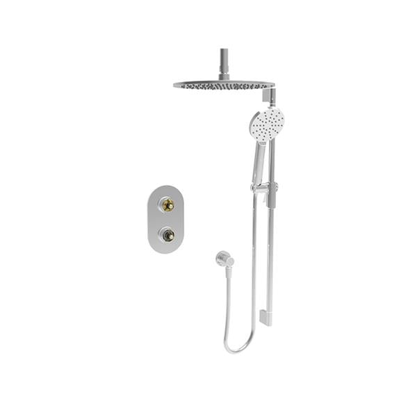 Baril - Air B80 Complete thermostatic pressure-balanced shower kit (without handle)