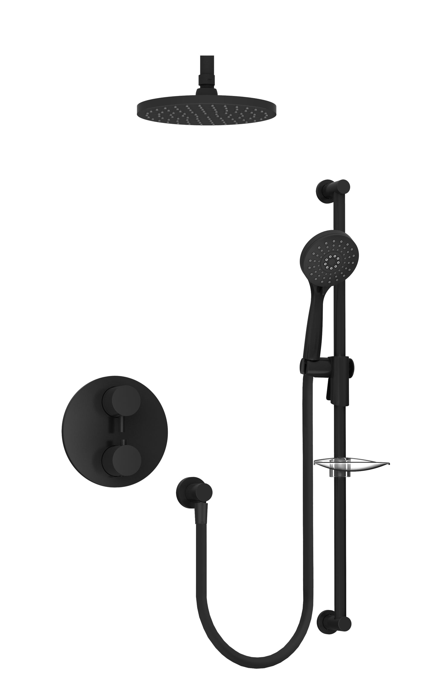 Baril - Zip B66 Complete thermostatic pressure balanced shower kit