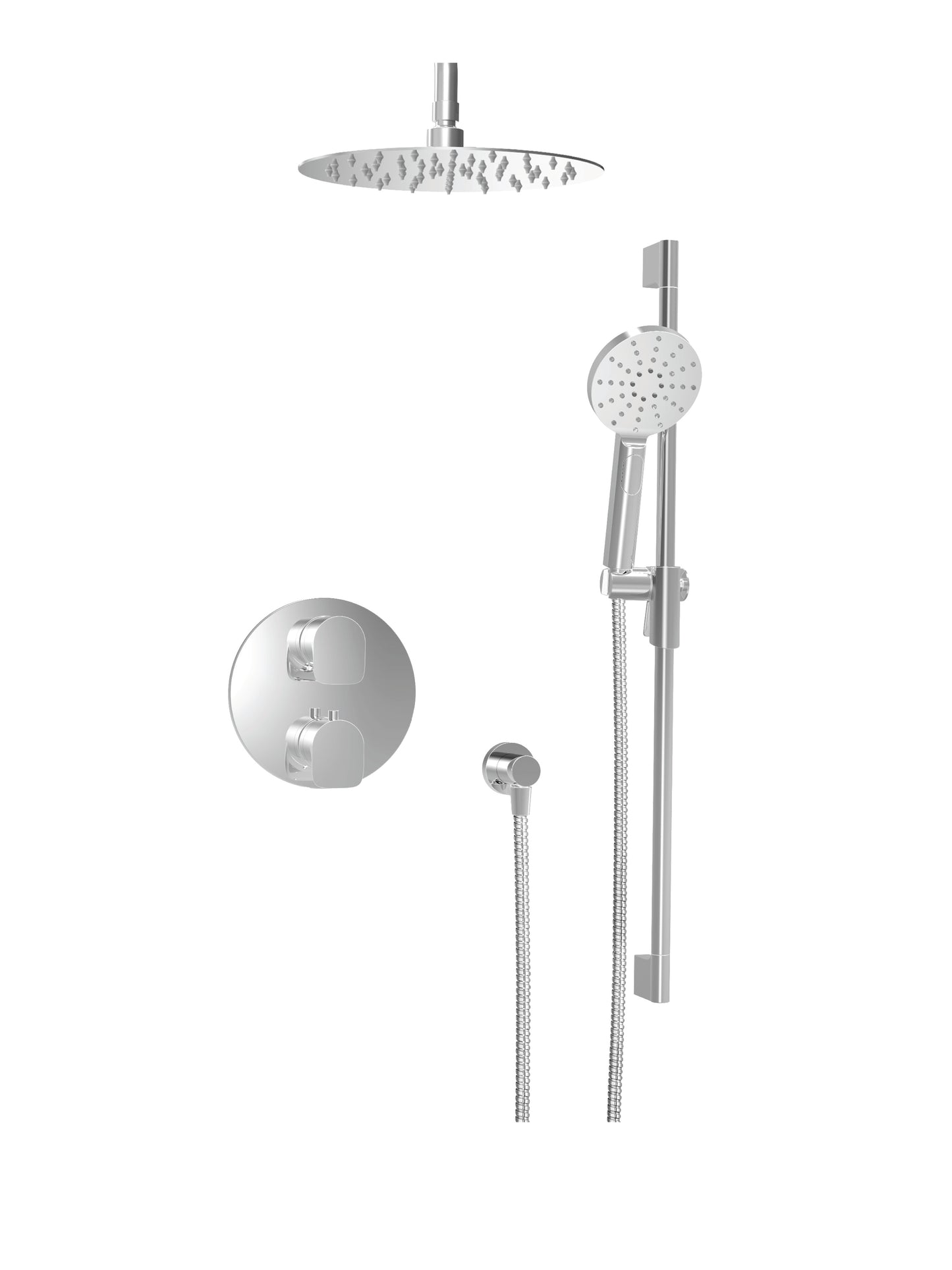 Baril - Sens B45 Trim only for thermostatic pressure balanced shower kit