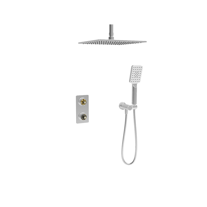 Baril - Air B80 Complete thermostatic pressure balanced shower kit (without handle)