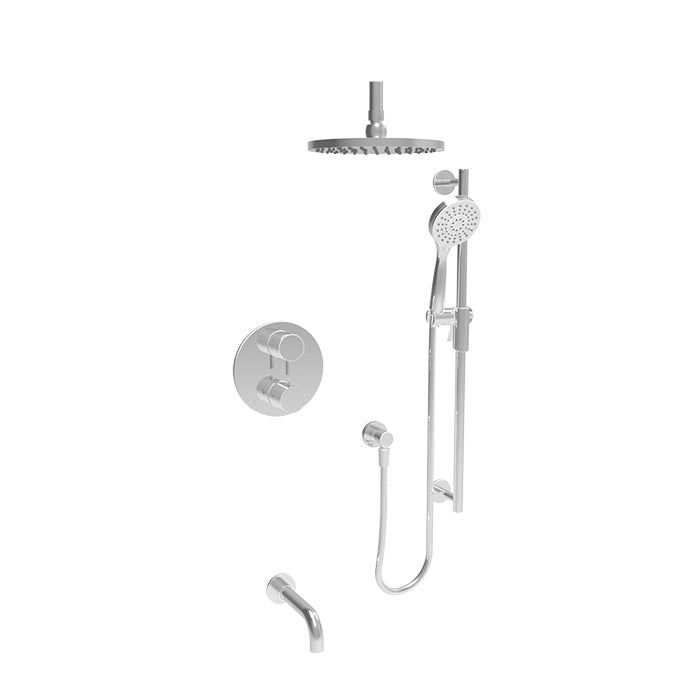 Baril - Zip B66 Complete thermostatic pressure balanced shower kit