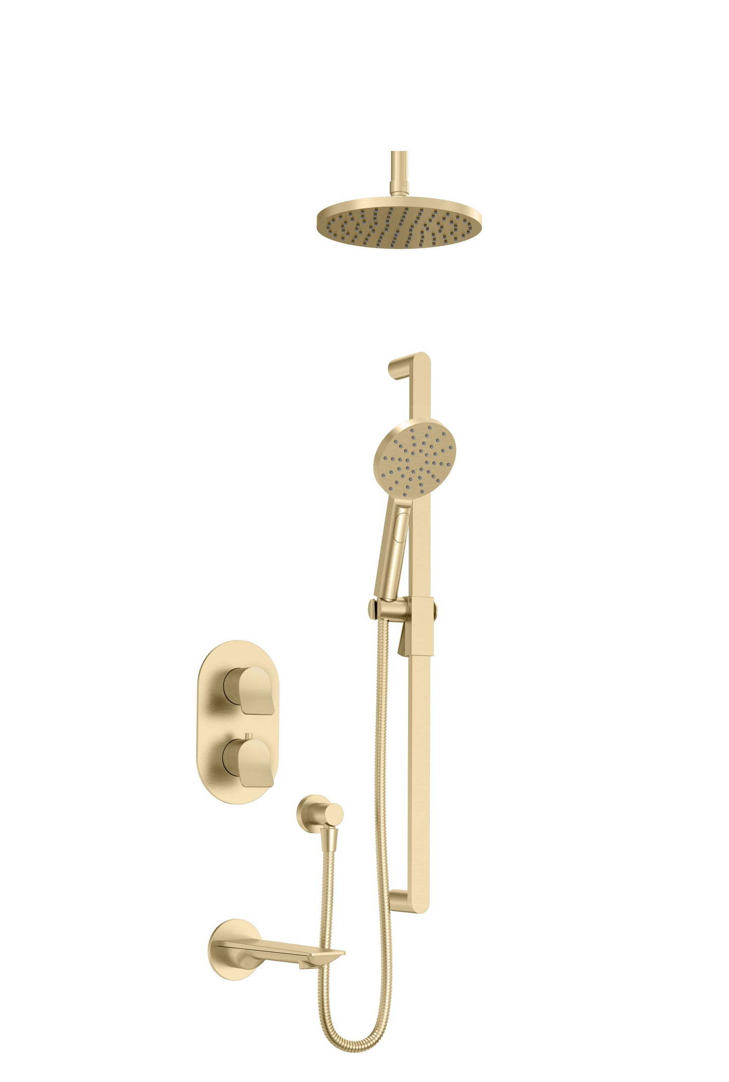 Baril - Profile B46 Complete thermostatic pressure balanced shower kit