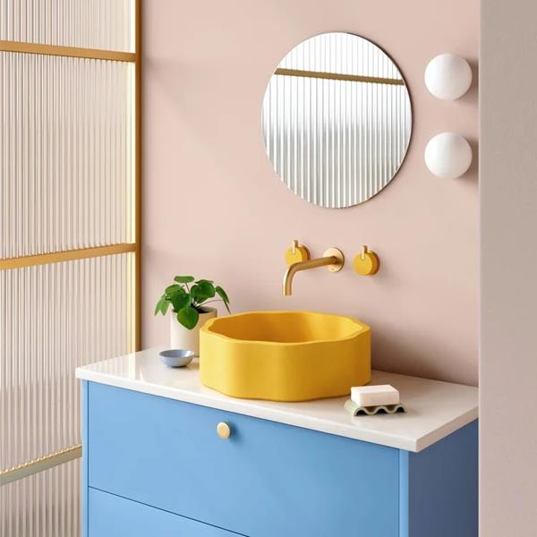 Kast - Prim Countertop Basin, 15-3/8 Inch Diameter