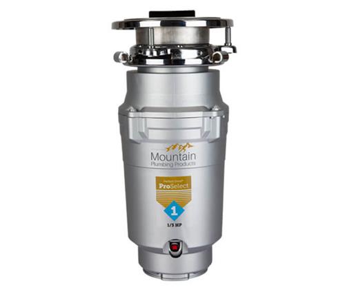 Mountain Plumbing - Perfect Grind® ProSelect 1 Waste Disposer - Continuous Feed 3-Bolt Mount 1/3 HP
