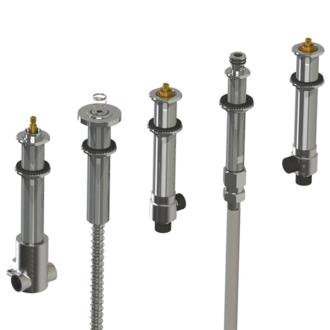 Lefroy Brooks - 5-Hole Bath Set With Pull Out Hand Shower & Deck Diverter Rough