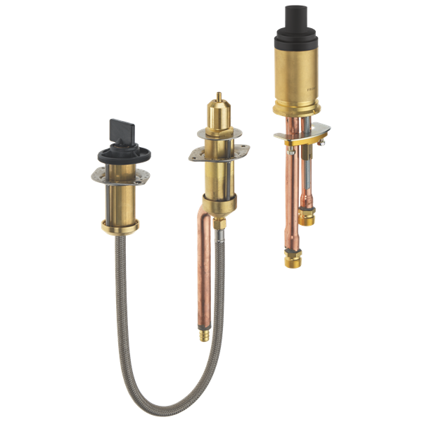 Delta - One Handle Flexible Mount With Hand Shower Rough
