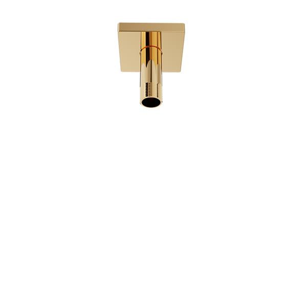 Baril - 3 Inch ceiling mounted shower arm, square flange