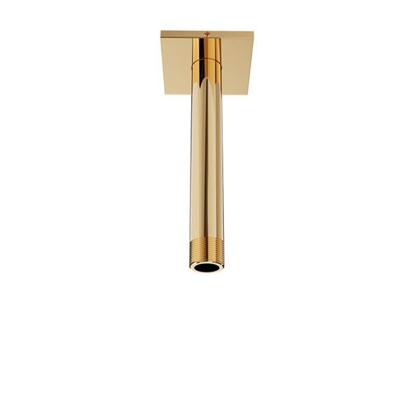 Baril - 6 Inch ceiling mounted shower arm, square flange