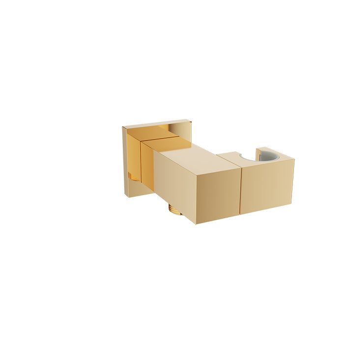 Baril - Wall-mounted hand shower holder and supply elbow