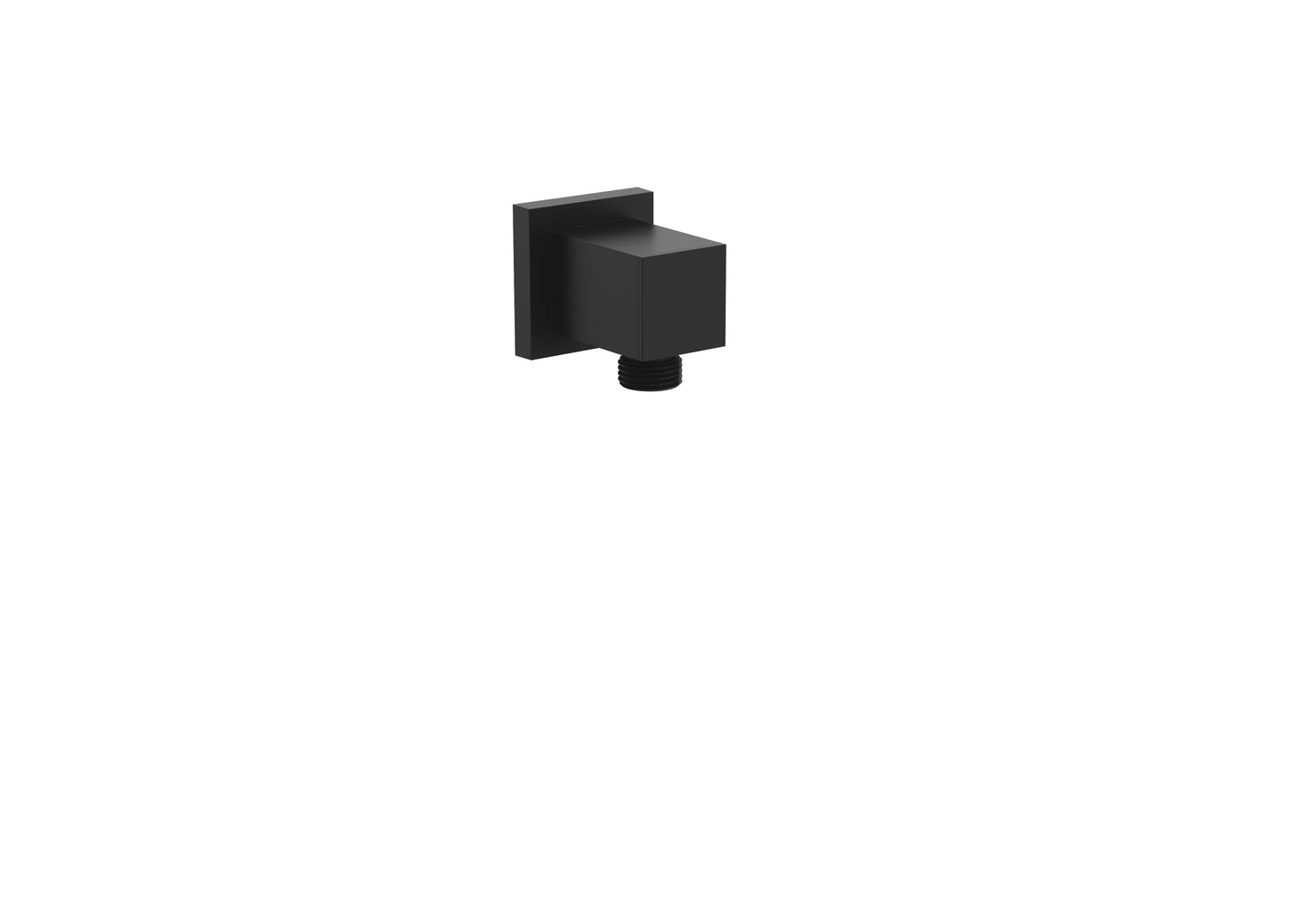 Baril - Square wall-mounted supply elbow 1/2 Inch F