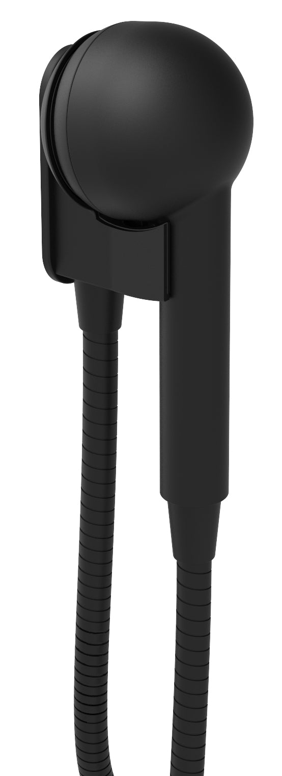 Baril - Marie B35 Hand shower on wall-mounted holder with supply elbow