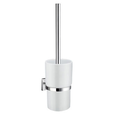Smedbo - House Toilet Brush Includes Container In Porcelain Wall Mounted