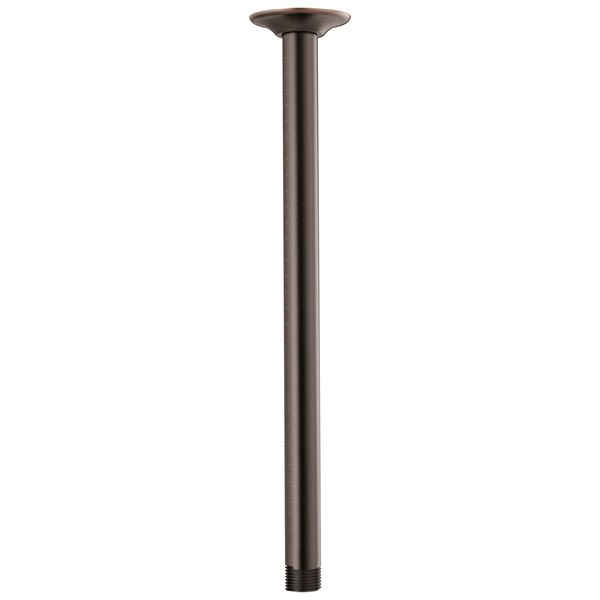 Brizo - Essential Shower 14 Inch Ceiling Mount Shower Arm And Round Flange