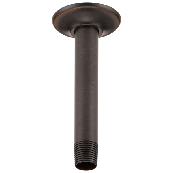 Brizo - Essential Shower 6 Inch Ceiling Mount Shower Arm And Round Flange