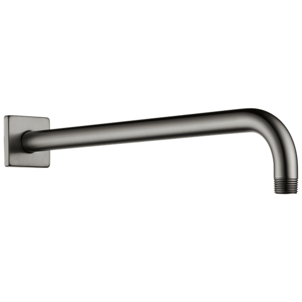 Brizo - Essential Shower 16 Inch Linear Square Wall Mount Shower Arm And Flange