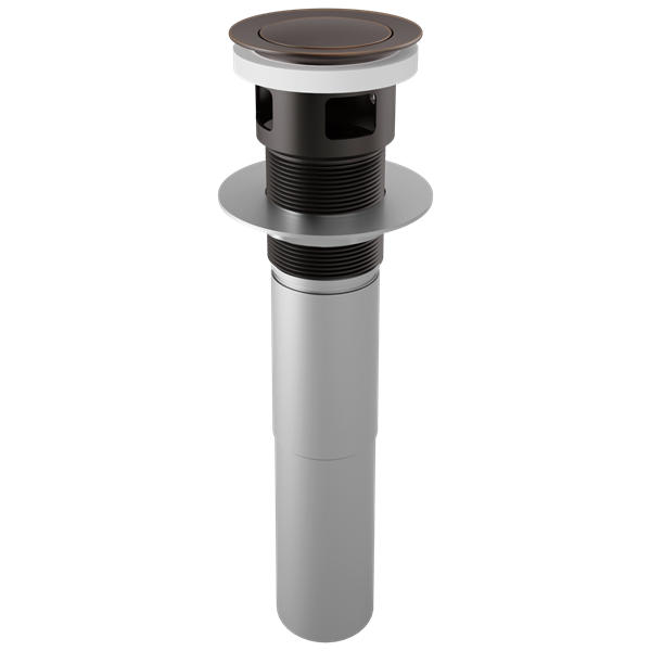 Brizo - Push Button Pop-Up Lavatory Drain With Overflow