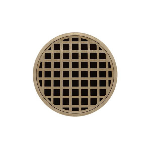 Infinity Drain - 5 Inch Round RQDB 5 Complete Bonded Kit