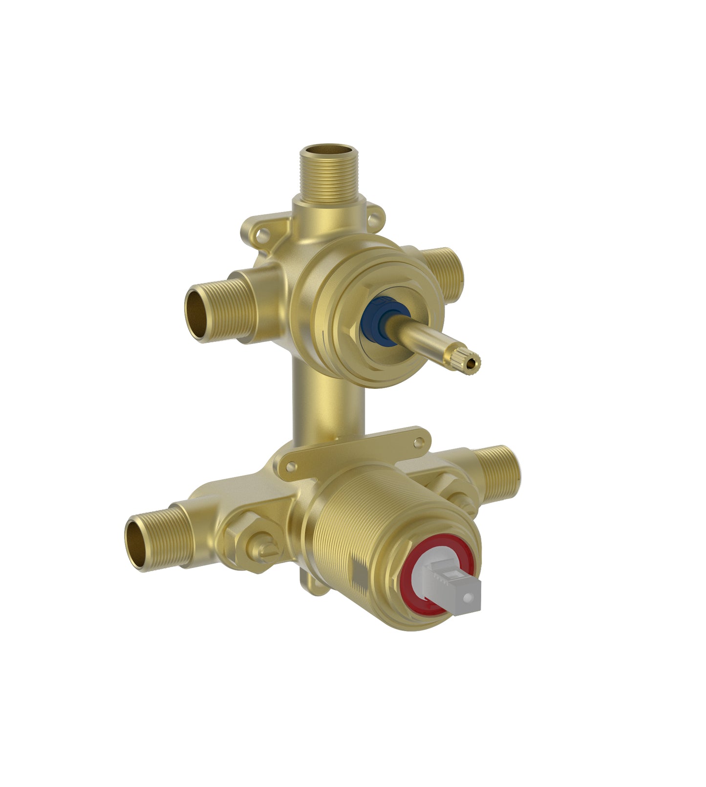 Baril - 3-way pressure-balanced rough-in (NPT/sweat)