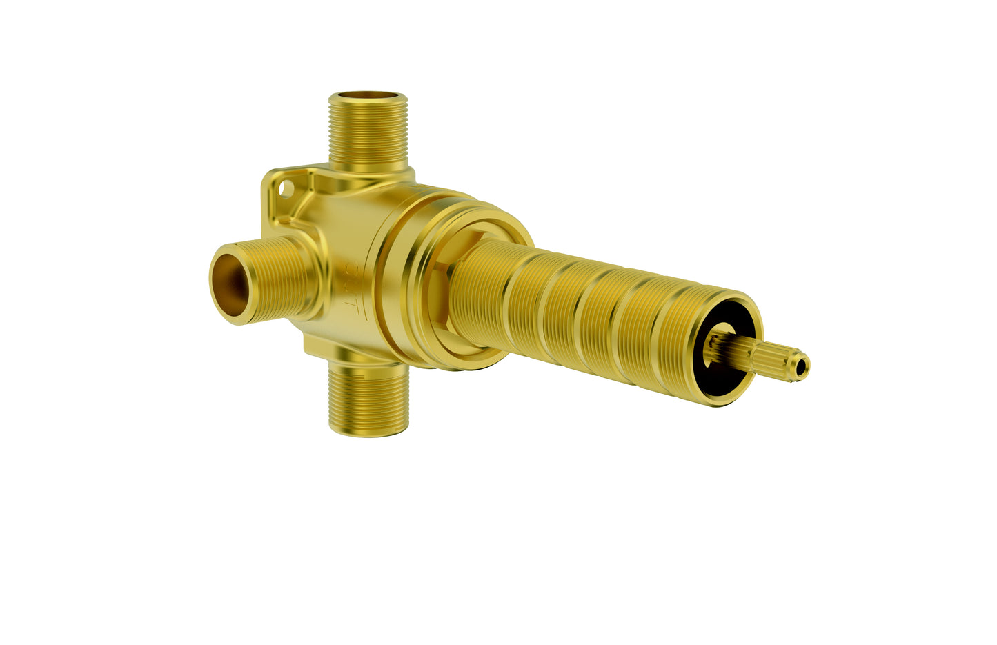 Baril - 2-port diverter rough-in valve with off (shared-port)
