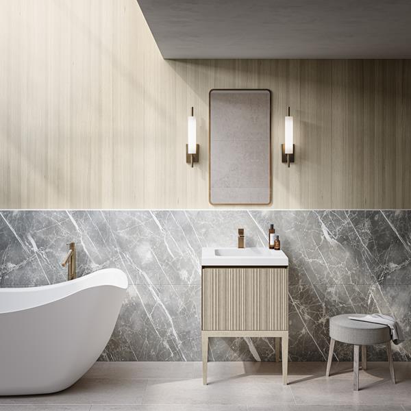 Wetstyle - Rayado - Metro - Vanity Floor-Mount - 24 Inch