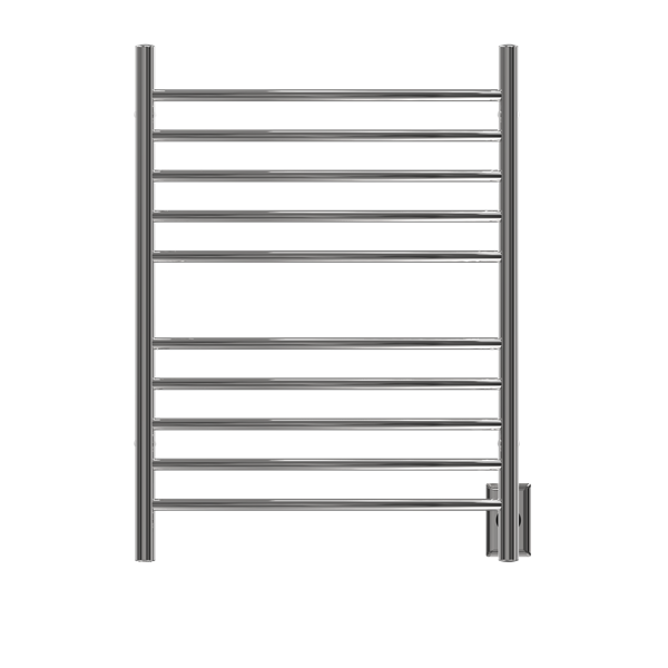 Amba - Radiant Hardwired + Plug-in Combo Curved 10 Bar Towel Warmer