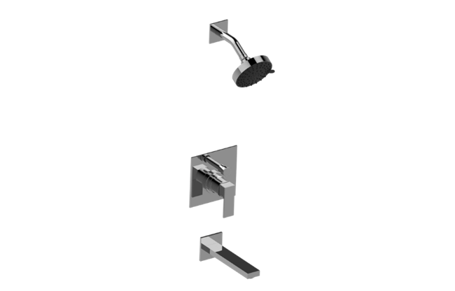 Graff - Incanto Pressure Balancing Shower System - Tub and Shower - Trim Only