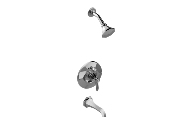 Graff - Topaz Pressure Balancing Tub & Shower Set - Trim Only