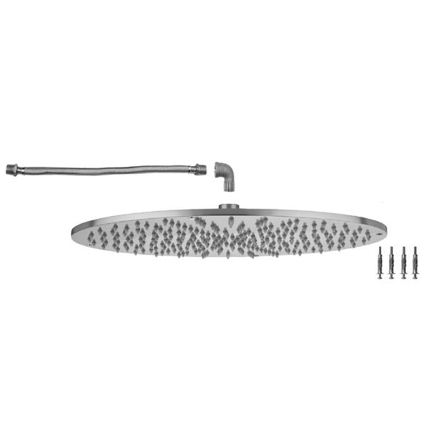 Jaclo - 16 Inch Round Square Flush Mount Rain Machine®