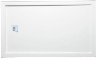 Americh - 60 x 30 Inch - End Drain Left Designer Shower Base W/Square Drain