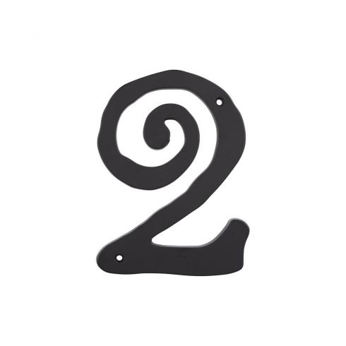 Atlas Homewares - Scroll 6 Inch H Surface Mount House Number