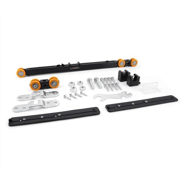 Sugatsune - Surface Mount Two-Way Soft Close Pocket Door System