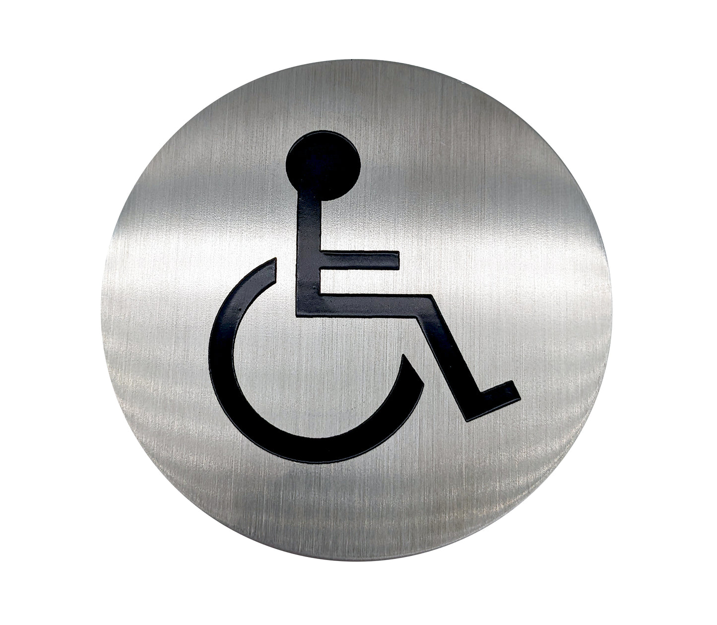 Linnea - Round Unisex/ ADA Restroom Sign