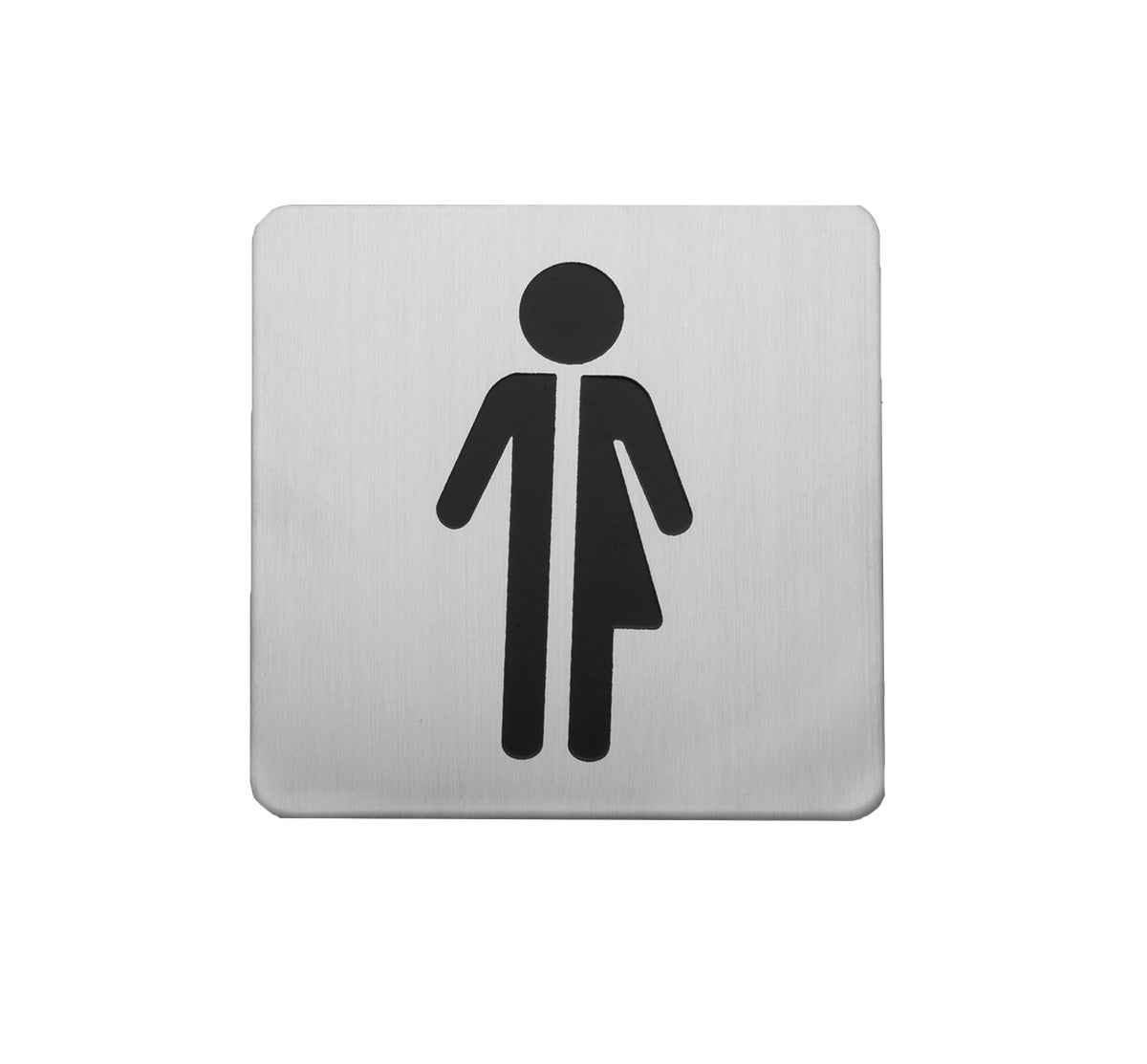 Linnea - Square Transgender Restroom Sign