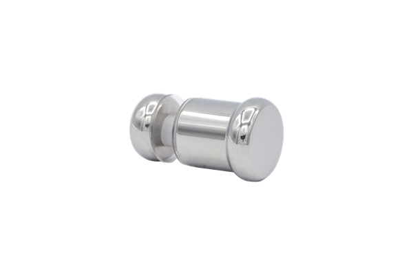 Linnea - Shower Door Pull Single side mount: 1/2 Inch or 3/4 Inch glass.