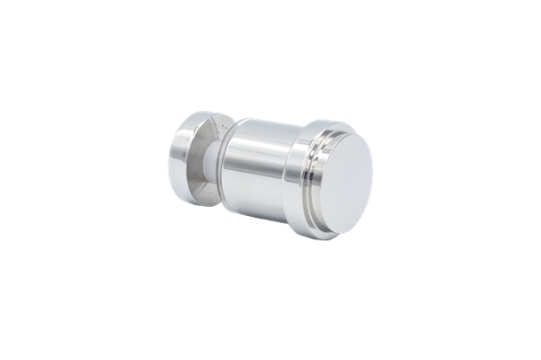 Linnea - Shower Door Pull Single side mount: 1/2 Inch or 3/4 Inch glass.