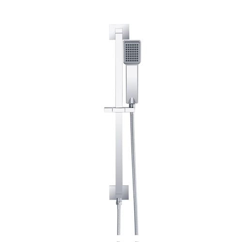 Flusso - Hand Shower Set with Slide Bar, Integrated Elbow & Hose