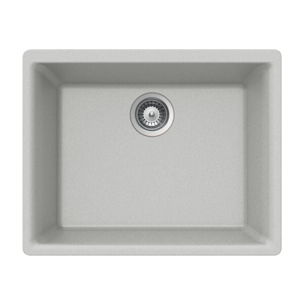 Hamat - SiOStone 24 Inch Granite Undermount Single Bowl Kitchen Sink