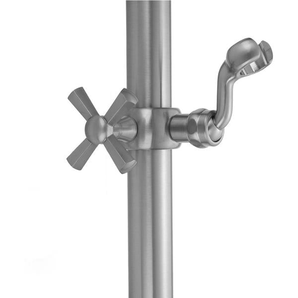 Jaclo - Hex Cross Grab Bar Fork Handshower Slider