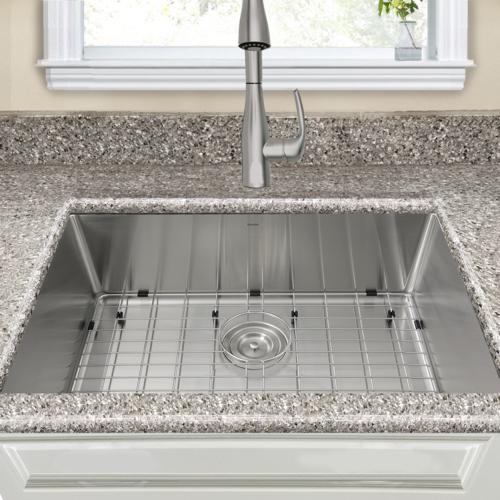 Nantucket Sinks - Pro Series Rectangle Single Bowl Undermount Small Radius Corners SS Kitchen Sink