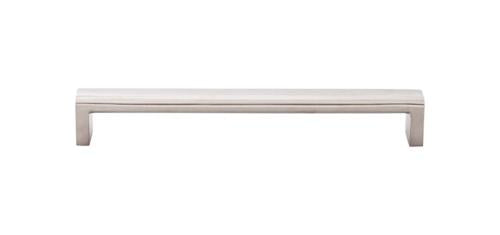 Top Knobs - Hull 8 13/16 Inch Center to Center Bar pull - Brushed Stainless Steel