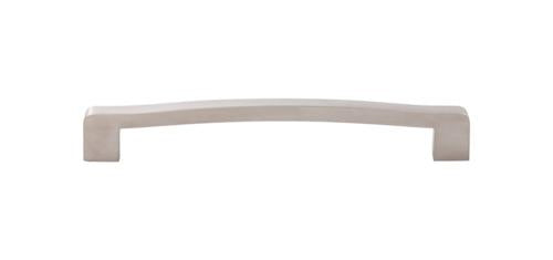 Top Knobs - Alton 7 9/16 Inch Center to Center Bar pull - Brushed Stainless Steel
