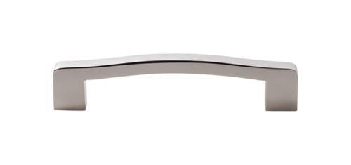 Top Knobs - Alton 5 1/16 Inch Center to Center Bar pull - Polished Stainless Steel