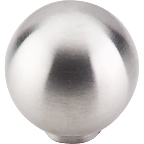 Top Knobs - Ball 1 Inch Diameter Round Knob - Brushed Stainless Steel