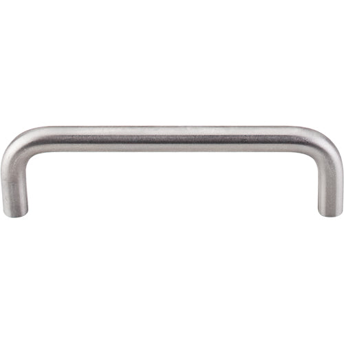 Top Knobs - Bent Bar (8mm Diameter) 3 3/4 Inch Center to Center Bar pull - Brushed Stainless Steel