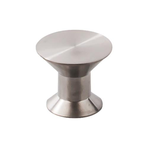 Top Knobs - Indus 1.1875 Diameter Round Knob - Brushed Stainless Steel