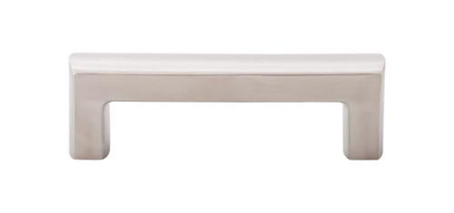 Top Knobs - Roselle 3 3/4 Inch Center to Center Bar pull - Brushed Stainless Steel