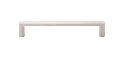 Top Knobs - Latham 6 5/16 Inch Center to Center Bar pull - Brushed Stainless Steel