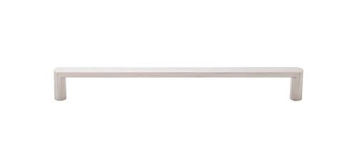 Top Knobs - Latham 8 13/16 Inch Center to Center Bar pull - Brushed Stainless Steel