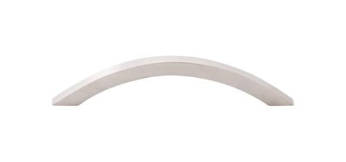 Top Knobs - Iola 5 1/16 Inch Center to Center Bar pull - Brushed Stainless Steel
