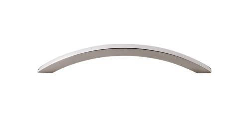 Top Knobs - Iola 6 5/16 Inch Center to Center Bar pull - Polished Stainless Steel
